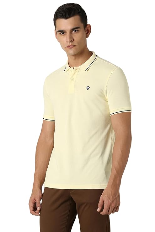 van heusen men's cotton solid regular fit collar polo t shirt van heusen men's cotton solid regular fit collar polo t shirt
