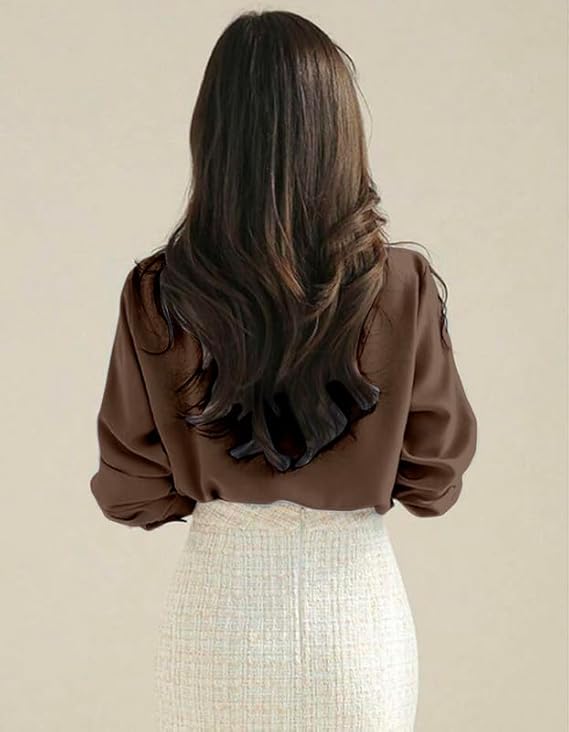 more n more trendz women's regular fit korean style shirts | stylish western shirt with concealed placket | casual & office wear shirt for women more n more trendz women's regular fit korean style shirts | stylish western shirt with concealed placket | casual & office wear shirt for women