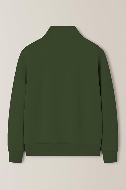 mack jonney men?s fleece half zip high neck sweatshirt | warm & stylish winter wear m4563 mack jonney men?s fleece half zip high neck sweatshirt | warm & stylish winter wear m4563