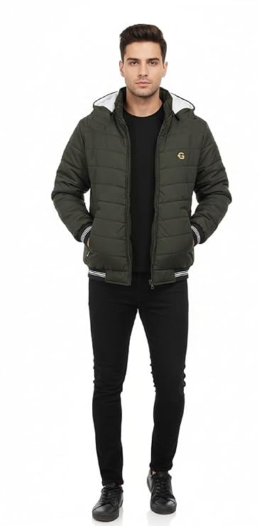export quality reversible puffer jacket in gld material best for winterwear/hiking/biking/camping/mountaineering(control temperature up to 3 degree celsius.)(3?c) export quality reversible puffer jacket in gld material best for winterwear/hiking/biking/camping/mountaineering(control temperature up to 3 degree celsius.)(3?c)
