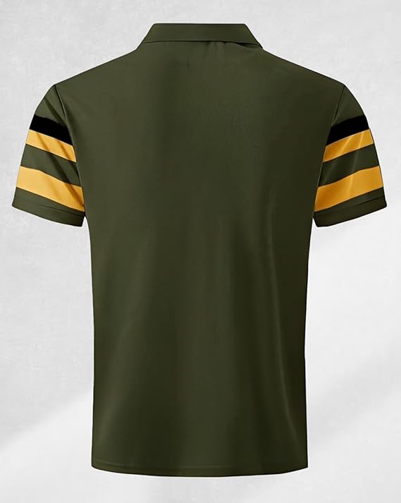 ausk men polo tshirt with half sleeve regular fit ausk men polo tshirt with half sleeve regular fit