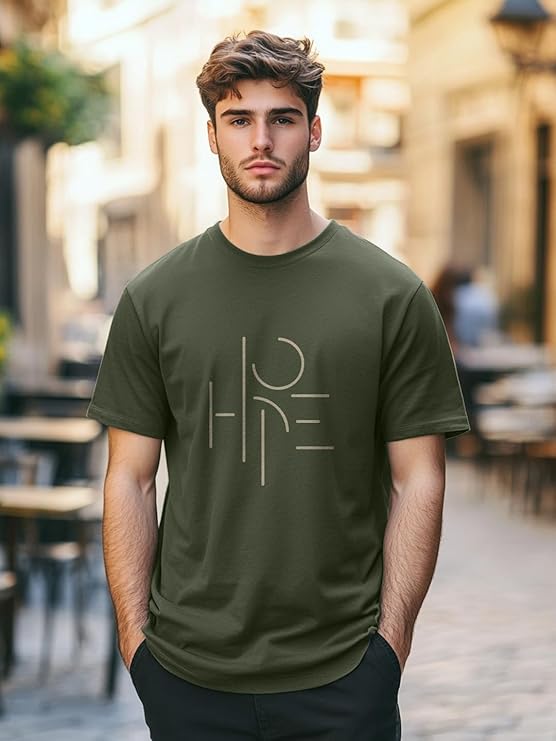 nobero men's cotton regular fit typography t shirt nobero men's cotton regular fit typography t shirt