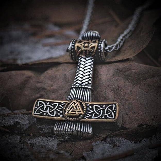 the men thing pendant for men pure titanium steel pendant viking collection with 24inch round box chain for men & boys the men thing pendant for men pure titanium steel pendant viking collection with 24inch round box chain for men & boys
