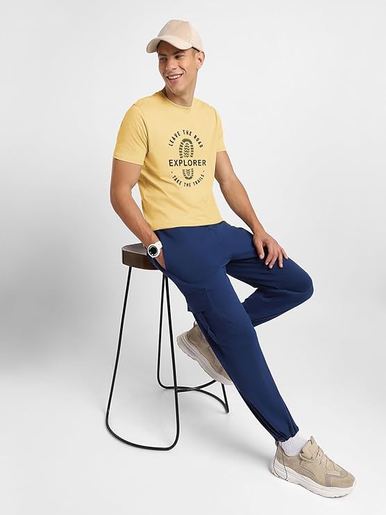 nobero men's cotton regular fit typography t shirt nobero men's cotton regular fit typography t shirt