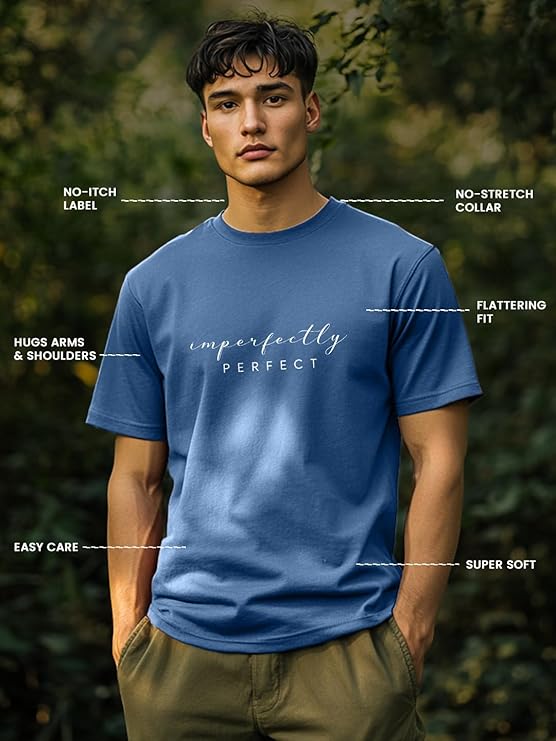 nobero men's cotton regular fit typography t shirt nobero men's cotton regular fit typography t shirt
