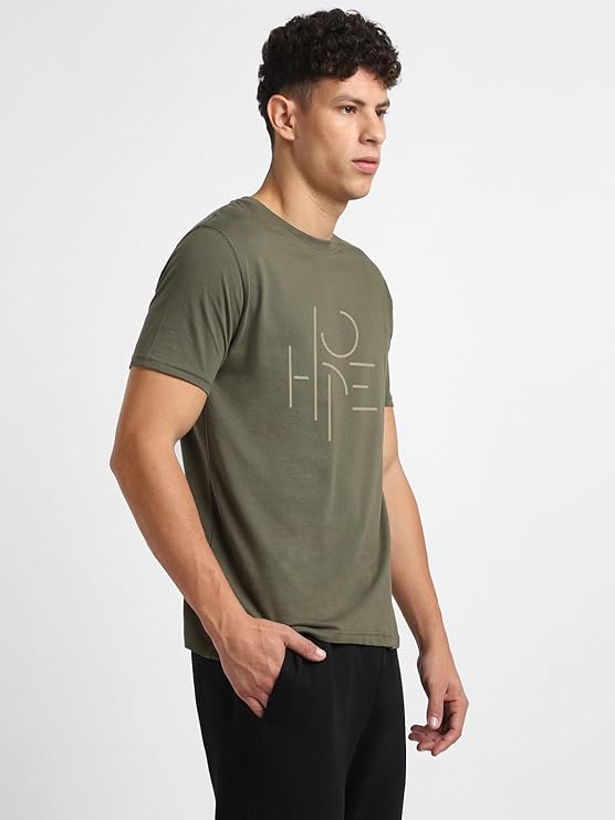 nobero men's cotton regular fit typography t shirt nobero men's cotton regular fit typography t shirt