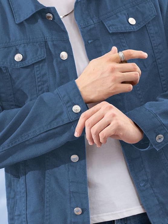 toplot men?s denim jacket || classic regular fit jeans jacket for men || stylish branded jackets for men (5266) toplot men?s denim jacket || classic regular fit jeans jacket for men || stylish branded jackets for men (5266)