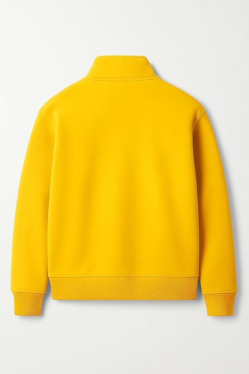 mack jonney men?s fleece half zip high neck sweatshirt | warm & stylish winter wear m4563 mack jonney men?s fleece half zip high neck sweatshirt | warm & stylish winter wear m4563