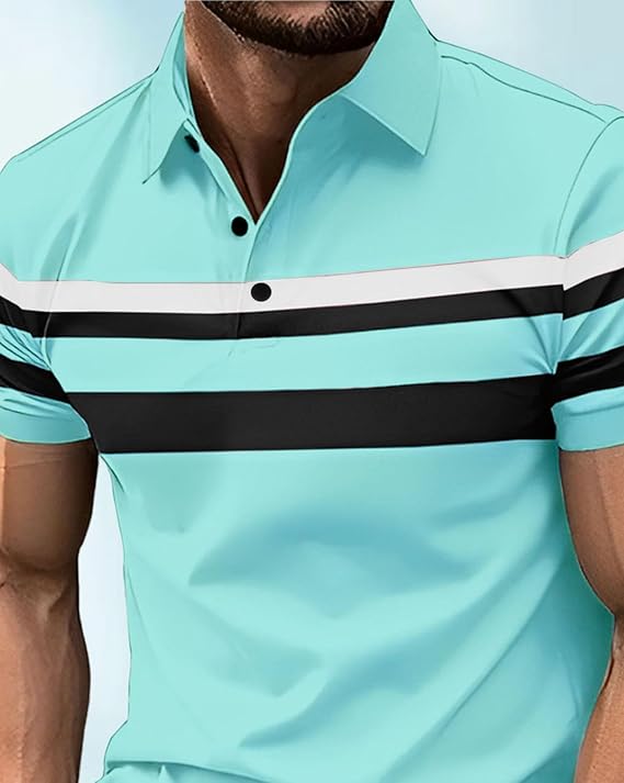 ausk men polo tshirt with half sleeve regular fit ausk men polo tshirt with half sleeve regular fit