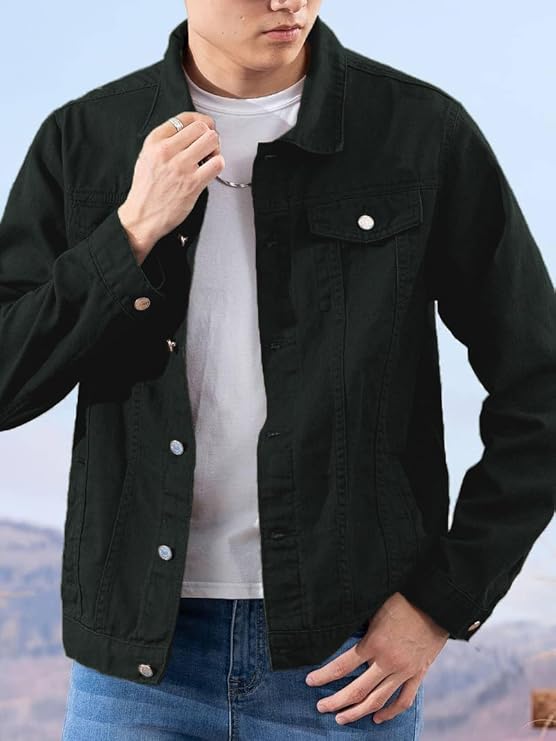 toplot men?s denim jacket || classic regular fit jeans jacket for men || stylish branded jackets for men (5266) toplot men?s denim jacket || classic regular fit jeans jacket for men || stylish branded jackets for men (5266)