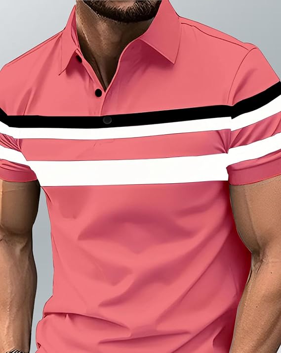 ausk men polo tshirt with half sleeve regular fit ausk men polo tshirt with half sleeve regular fit
