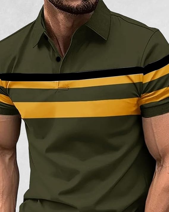 ausk men polo tshirt with half sleeve regular fit ausk men polo tshirt with half sleeve regular fit