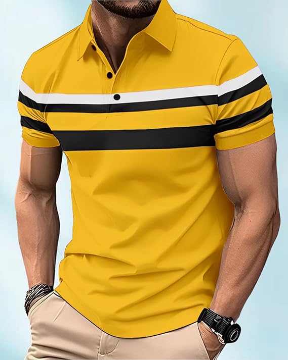 ausk men polo tshirt with half sleeve regular fit ausk men polo tshirt with half sleeve regular fit