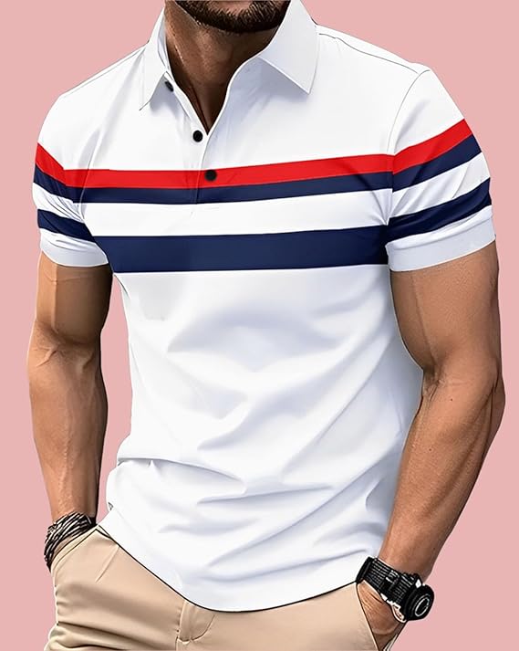 ausk men polo tshirt with half sleeve regular fit ausk men polo tshirt with half sleeve regular fit