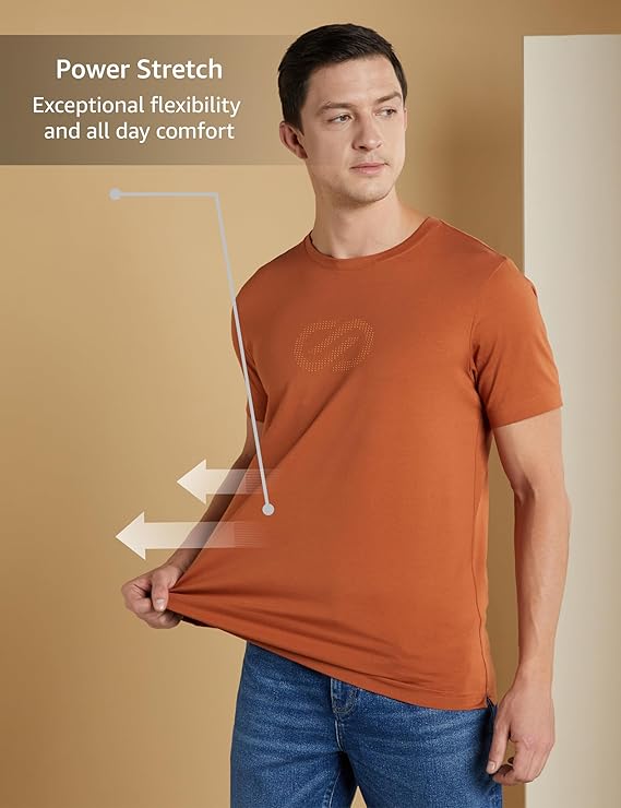 symbol premium men's cotton stretch t shirt (regular fit) symbol premium men's cotton stretch t shirt (regular fit)