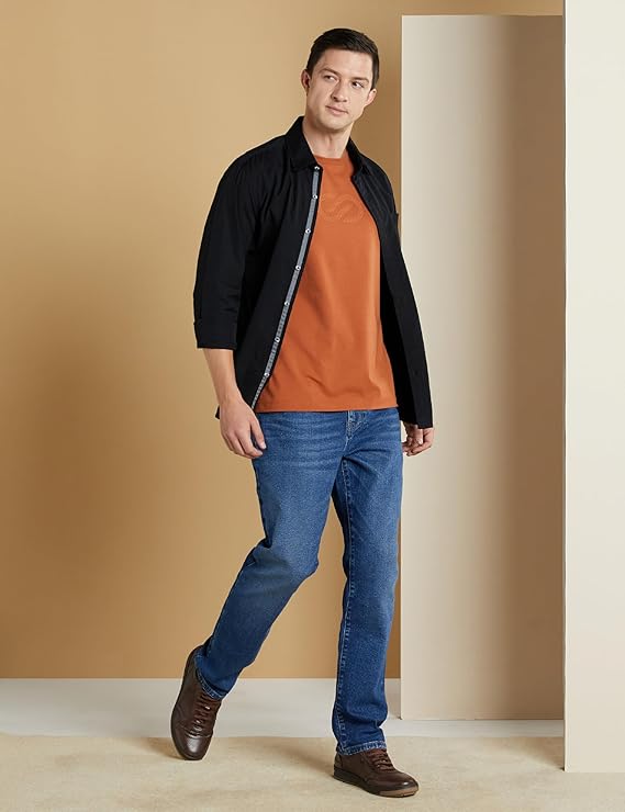 symbol premium men's cotton stretch t shirt (regular fit) symbol premium men's cotton stretch t shirt (regular fit)