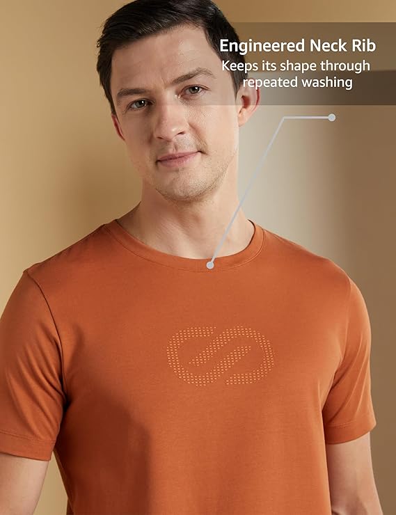 symbol premium men's cotton stretch t shirt (regular fit) symbol premium men's cotton stretch t shirt (regular fit)