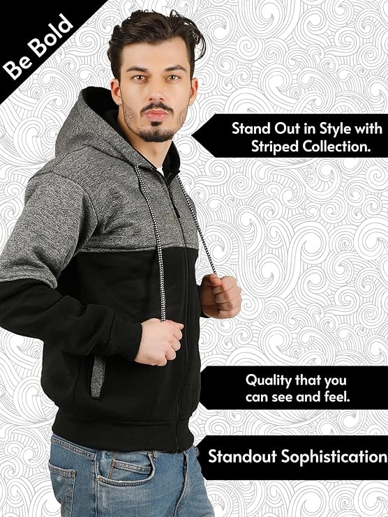 fanideaz men's cotton hooded sweatshirt with zip fanideaz men's cotton hooded sweatshirt with zip