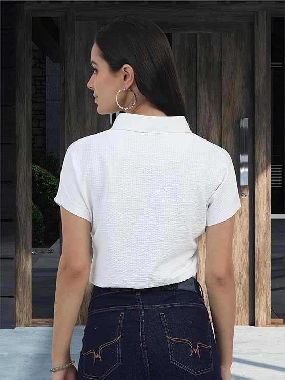 stellers women's mandarin collar crop top | feather touch feel | warm| regular fit| odour resistant| anti static| wrinkle free | quick dry | stretchable | lightweight | sweat proof stellers women's mandarin collar crop top | feather touch feel | warm| regular fit| odour resistant| anti static| wrinkle free | quick dry | stretchable | lightweight | sweat proof