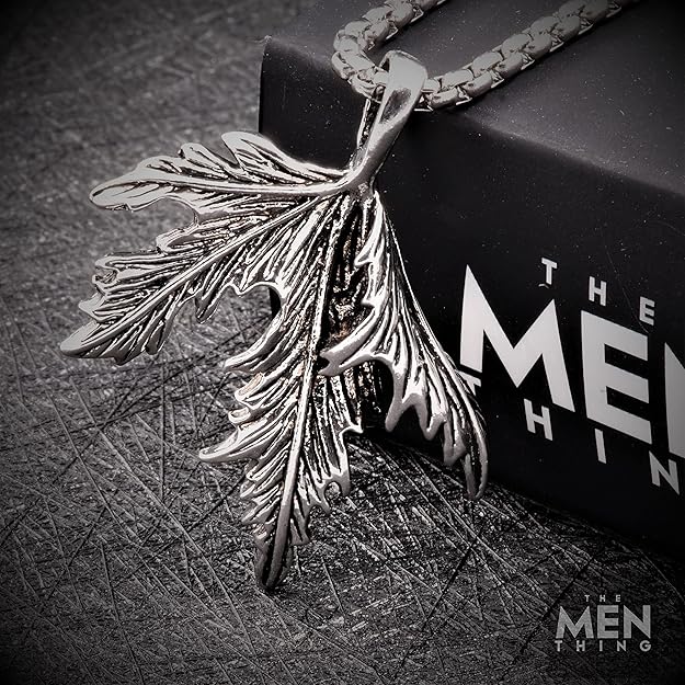 the men thing pendant for men pure titanium steel pendant collection with 24inch round box chain for men & boys the men thing pendant for men pure titanium steel pendant collection with 24inch round box chain for men & boys