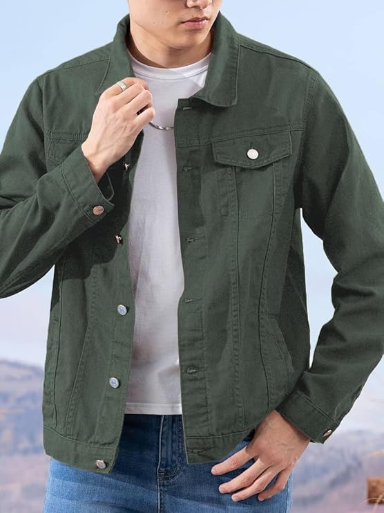 toplot men?s denim jacket || classic regular fit jeans jacket for men || stylish branded jackets for men (5266) toplot men?s denim jacket || classic regular fit jeans jacket for men || stylish branded jackets for men (5266)