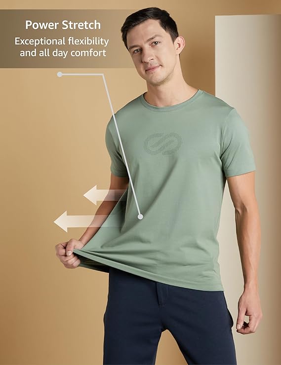 symbol premium men's cotton stretch t shirt (regular fit) symbol premium men's cotton stretch t shirt (regular fit)