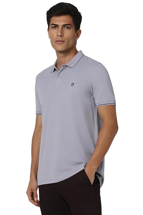 van heusen men's cotton solid regular fit collar polo t shirt van heusen men's cotton solid regular fit collar polo t shirt