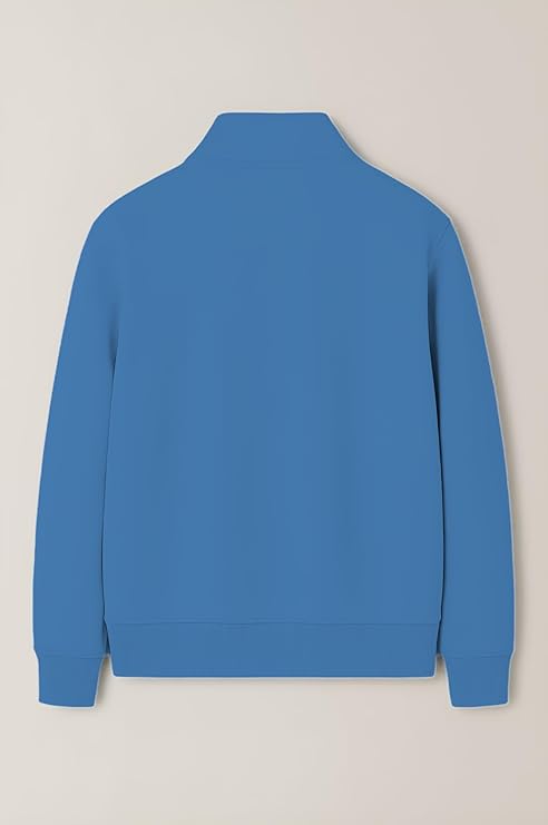 mack jonney men?s fleece half zip high neck sweatshirt | warm & stylish winter wear m4563 mack jonney men?s fleece half zip high neck sweatshirt | warm & stylish winter wear m4563