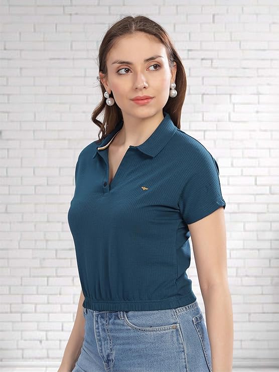 stellers women's mandarin collar crop top | feather touch feel | warm| regular fit| odour resistant| anti static| wrinkle free | quick dry | stretchable | lightweight | sweat proof stellers women's mandarin collar crop top | feather touch feel | warm| regular fit| odour resistant| anti static| wrinkle free | quick dry | stretchable | lightweight | sweat proof