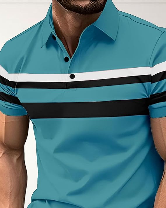 ausk men polo tshirt with half sleeve regular fit ausk men polo tshirt with half sleeve regular fit