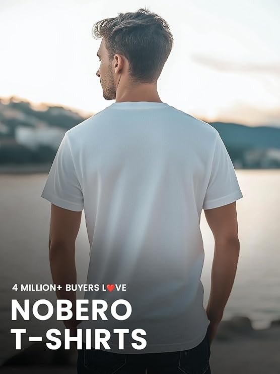 nobero men's cotton regular fit typography t shirt nobero men's cotton regular fit typography t shirt