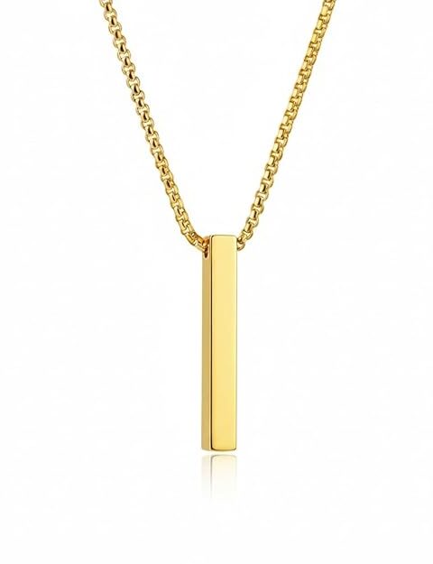 the men thing alloy pendant with pure stainless steel 24inch round box chain, european trending style round box chain & pendant for men & boys (copy)