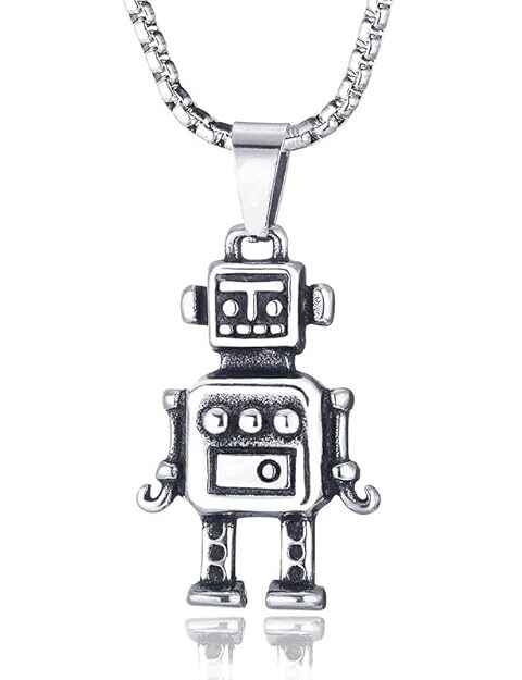 the men thing alloy pendant with pure stainless steel 24inch round box chain, european trending style round box chain & pendant for men & boys