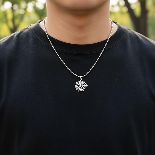 anti tarnish stainless steel necklace for men, stylish pendant necklace, men's jewellery for gifting anti tarnish stainless steel necklace for men, stylish pendant necklace, men's jewellery for gifting