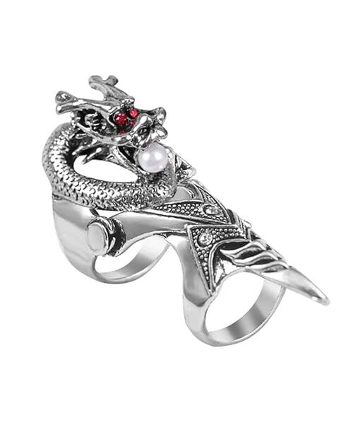 the men thing innovative knuckle full finger ring collections | adjustable knuckle joint full finger ring for men & boys