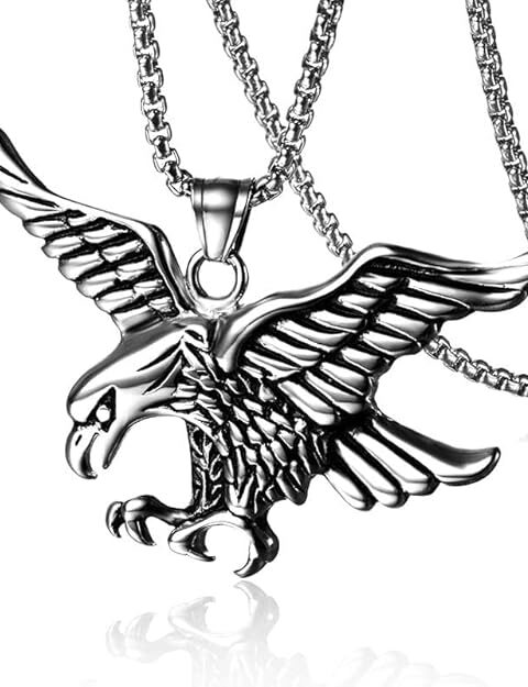 the men thing alloy pendant with pure stainless steel 24inch round box chain, european trending style round box chain & pendant for men & boys (copy)