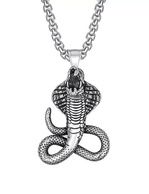 the men thing alloy pendant with pure stainless steel 24inch round box chain, european trending style round box chain & pendant for men & boys (copy)