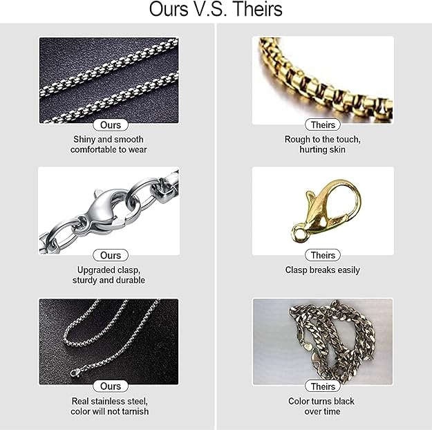 the men thing alloy pendant with pure stainless steel 24inch round box chain, european trending style round box chain & pendant for men & boys the men thing alloy pendant with pure stainless steel 24inch round box chain, european trending style round box chain & pendant for men & boys