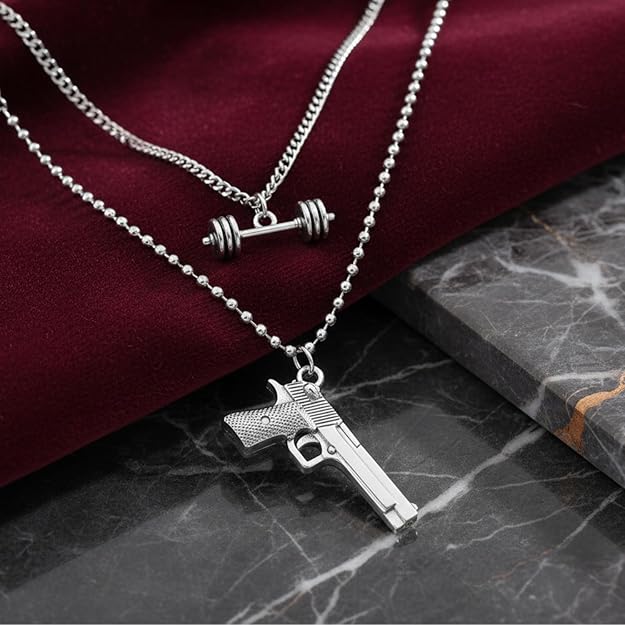 anti tarnish stainless steel necklace for men, stylish pendant necklace, men's jewellery for gifting anti tarnish stainless steel necklace for men, stylish pendant necklace, men's jewellery for gifting