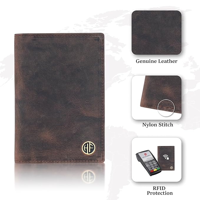 hammonds flycatcher genuine leather passport cover for men, passport cover for women, rfid passport holder for men travel accessories for men, passport bag for men, 3 atm card slots rustic walnut hammonds flycatcher genuine leather passport cover for men, passport cover for women, rfid passport holder for men travel accessories for men, passport bag for men, 3 atm card slots rustic walnut