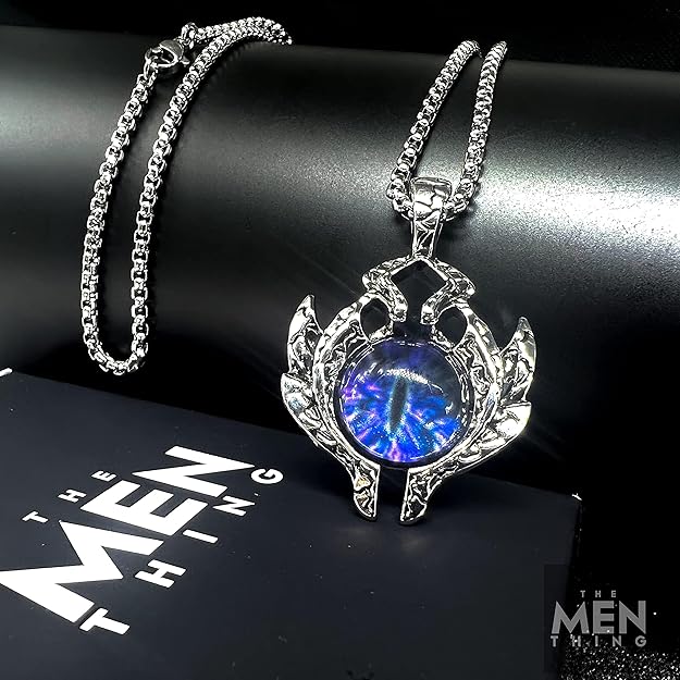 the men thing alloy pendant with pure stainless steel 24inch round box chain, european trending style round box chain & pendant for men & boys the men thing alloy pendant with pure stainless steel 24inch round box chain, european trending style round box chain & pendant for men & boys