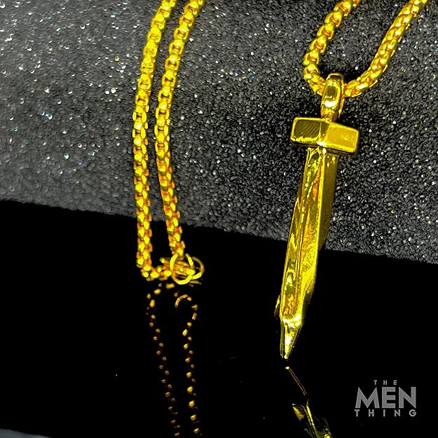 the men thing alloy pendant with pure stainless steel 24inch round box chain, european trending style round box chain & pendant for men & boys the men thing alloy pendant with pure stainless steel 24inch round box chain, european trending style round box chain & pendant for men & boys