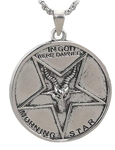 the men thing alloy pendant with pure stainless steel 24inch round box chain, european trending style round box chain & pendant for men & boys (copy)