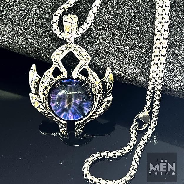 the men thing alloy pendant with pure stainless steel 24inch round box chain, european trending style round box chain & pendant for men & boys the men thing alloy pendant with pure stainless steel 24inch round box chain, european trending style round box chain & pendant for men & boys