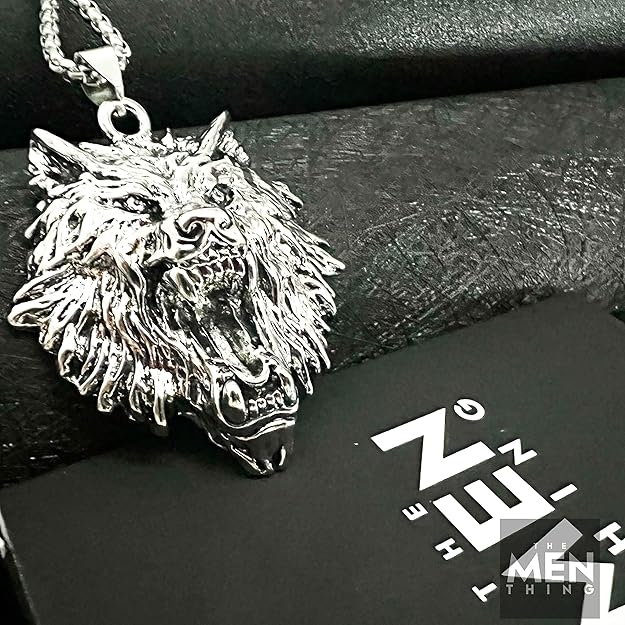 the men thing alloy pendant with pure stainless steel 24inch round box chain, european trending style round box chain & pendant for men & boys the men thing alloy pendant with pure stainless steel 24inch round box chain, european trending style round box chain & pendant for men & boys