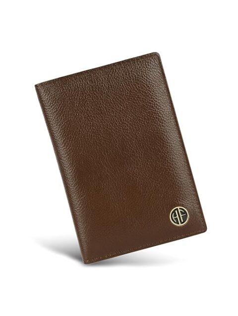hammonds flycatcher genuine leather passport cover for men, passport cover for women, rfid passport holder for men travel accessories for men, passport bag for men, 3 atm card slots brown (copy)
