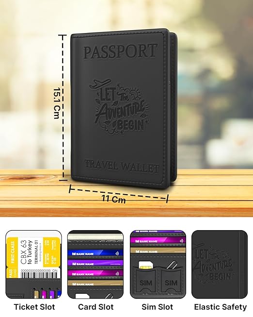 fedus faux leather premium passport holder for men and women passport cover case wallet with credit/debit card, boarding pass slots, rfid protected travel document accessories organiser (copy) fedus faux leather premium passport holder for men and women passport cover case wallet with credit/debit card, boarding pass slots, rfid protected travel document accessories organiser (copy)