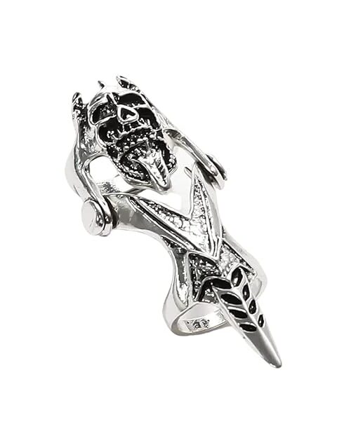 the men thing innovative knuckle full finger ring collections | adjustable knuckle joint full finger ring for men & boys (copy)