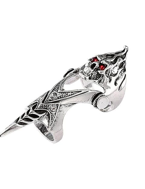 the men thing innovative knuckle full finger ring collections | adjustable knuckle joint full finger ring for men & boys (copy)