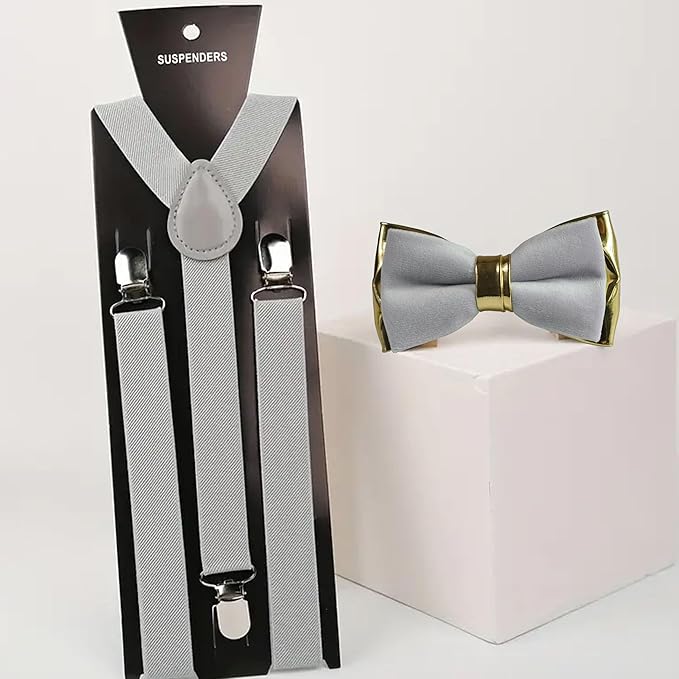 silk satin & gold faux bow tie bowtie + elastic suspenders braces pocket squares for men (copy) silk satin & gold faux bow tie bowtie + elastic suspenders braces pocket squares for men (copy)